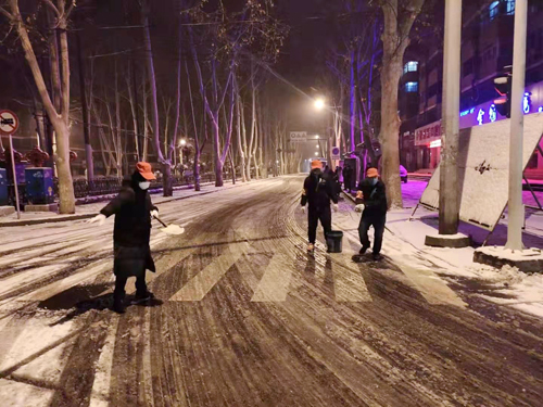 雪天里，洛陽公交人抗擊疫情的最美風(fēng)景 